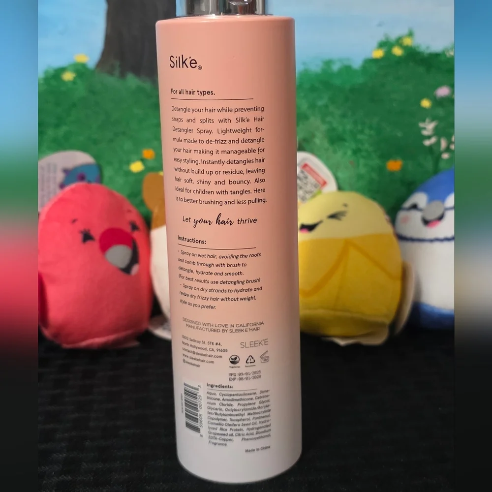 Hair Detangler Spray  - Pink